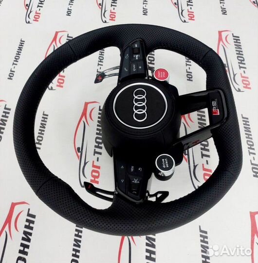 Руль audi RS + подушка Audi