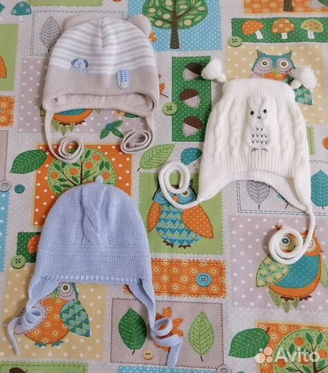 Шапочка для новорожденного тёплая Наследник