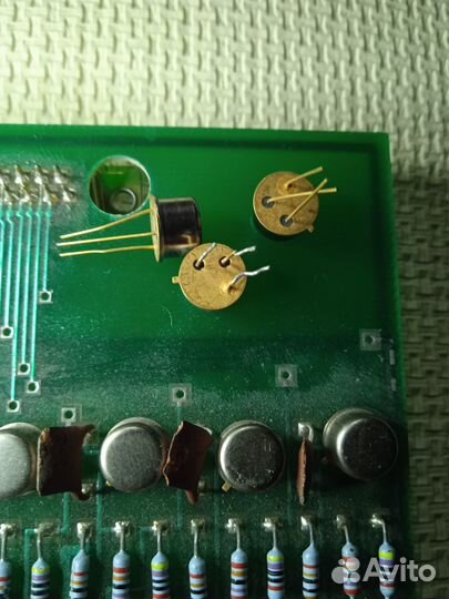 Платы с радиодеталями