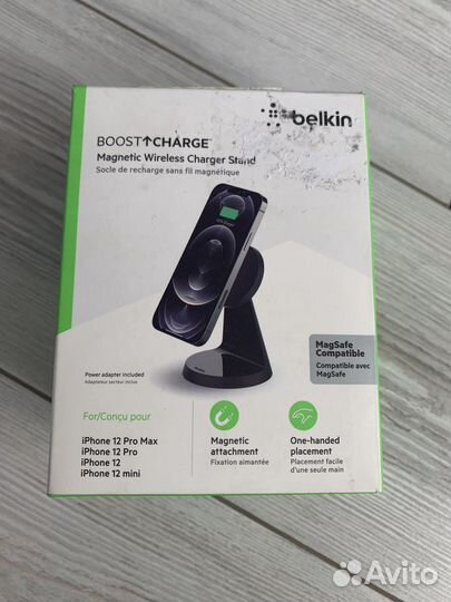 Беспроводная зарядка Belkin magsafe