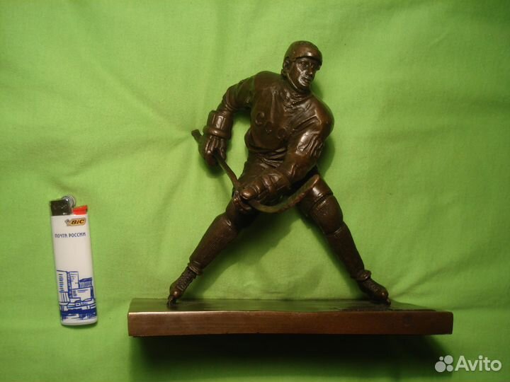 Бюст Хоккей 1972 год СССР Канада Хоккеист 15 ном