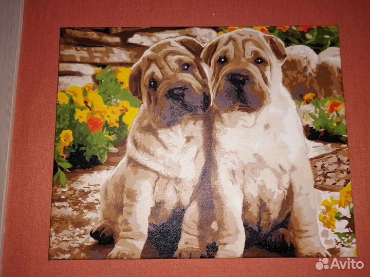 Готовая картина по номерам