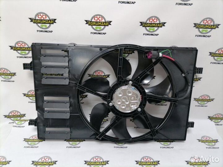 Вентилятор охлаждения радиатора Skoda Octavia A7