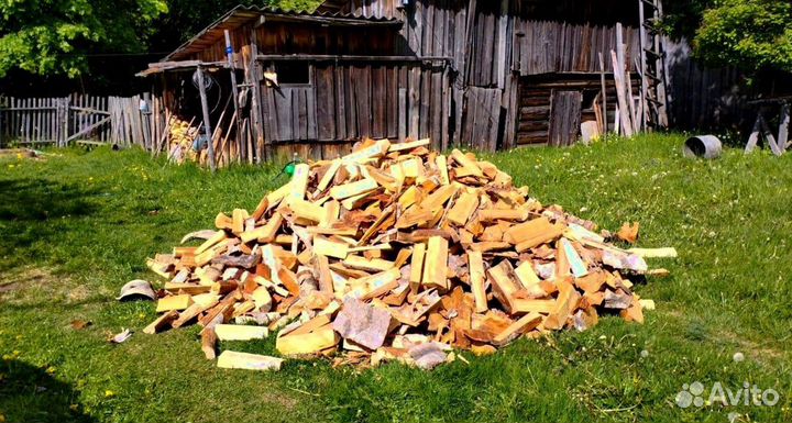 Дрова Ольха от 1 куба с доставкой в Выборге любого