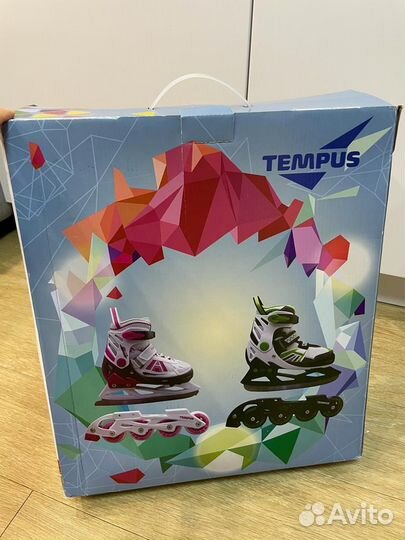 Ролики и коньки детские 2 в 1