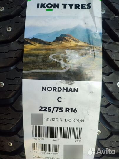 Ikon Tyres Nordman C 225/75 R16C