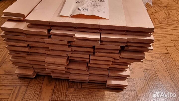 Паркетная планка 7,68 м2