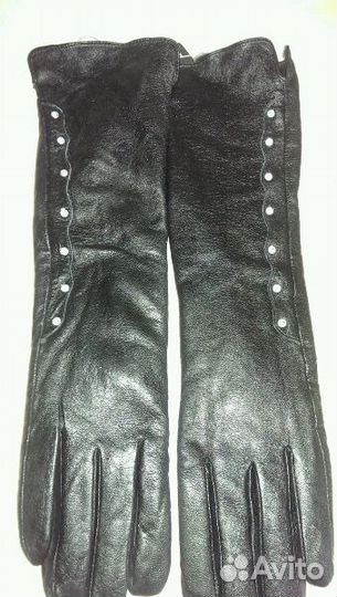 Перчатки женские. Размер 7. Зима, высокие