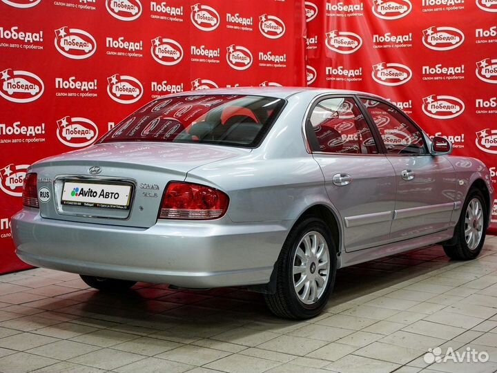 Hyundai Sonata 2.7 AT, 2005, 105 432 км