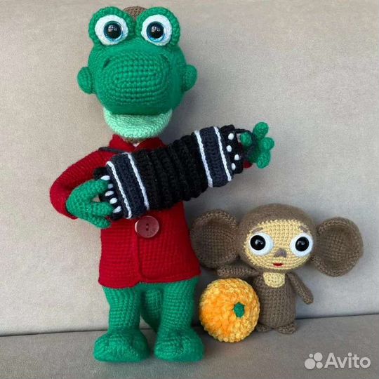 Вязаные игрушки ручной работы