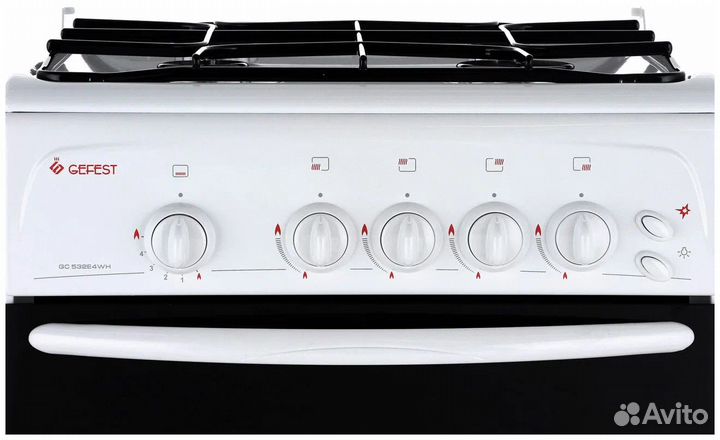 Газовая плита Gefest GC 532E4WH
