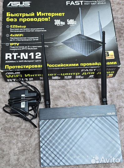 Роутер asus RT-N12