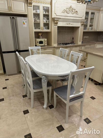 Стол со стульями \оплата при получении