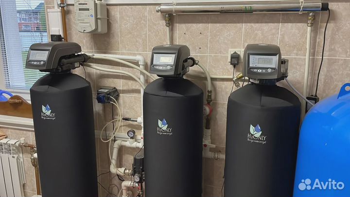 Очистка воды от железа, жёсткости, запахов