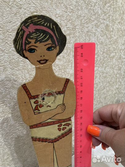 Бумажная кукла СССР