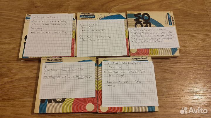 Бобинная лента с записью