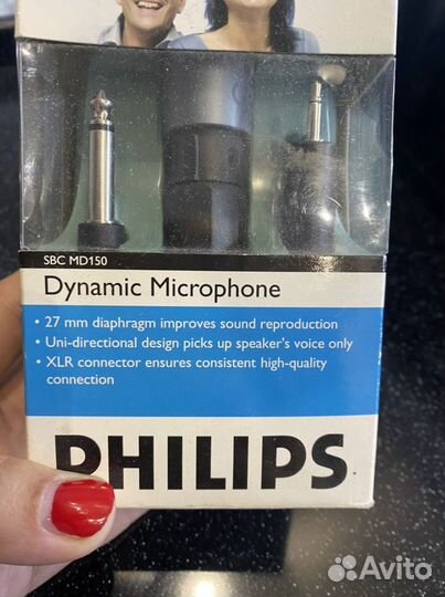 Проводной микрофон sbcmd150/00