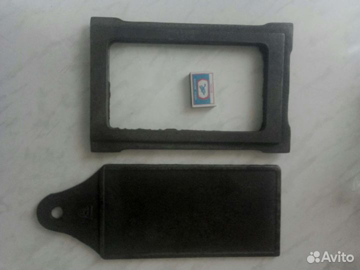 Печная заслонка чугунная