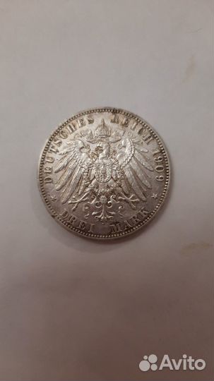 Немецкая монета серебро