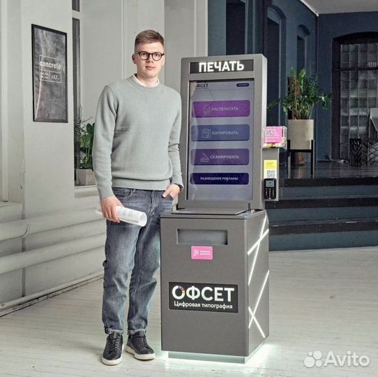 Копировальный аппарат Офсет с доходом 55к в месяц