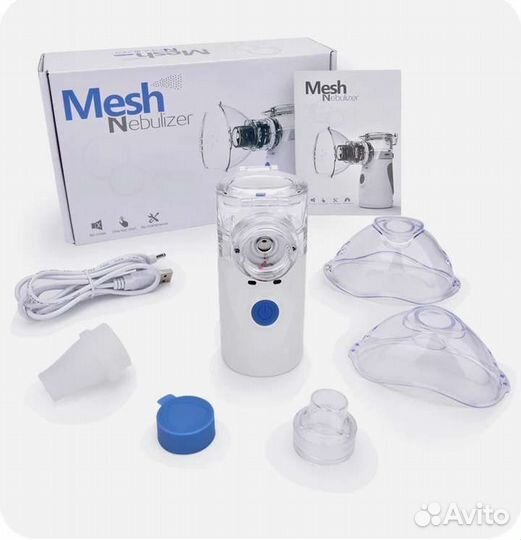 Ингалятор небулайзер Mesh,8 мл,новый,ультразвук-ой