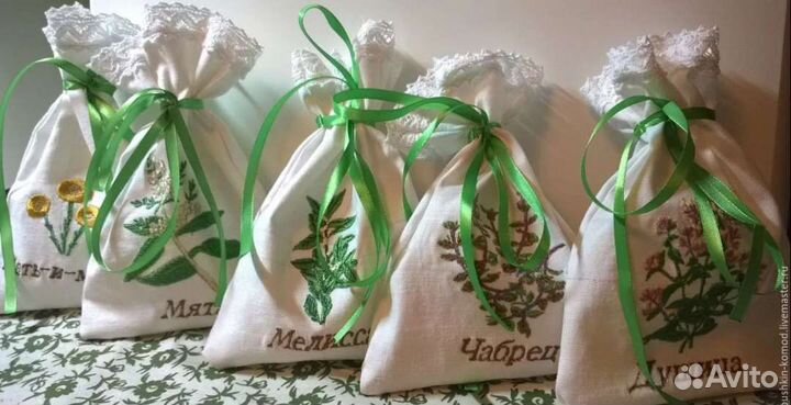 Мешочки с травами для шкафа