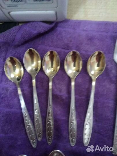 Чайные ложки мельхиор
