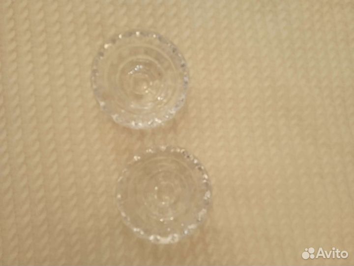 Подсвечники хрусталь