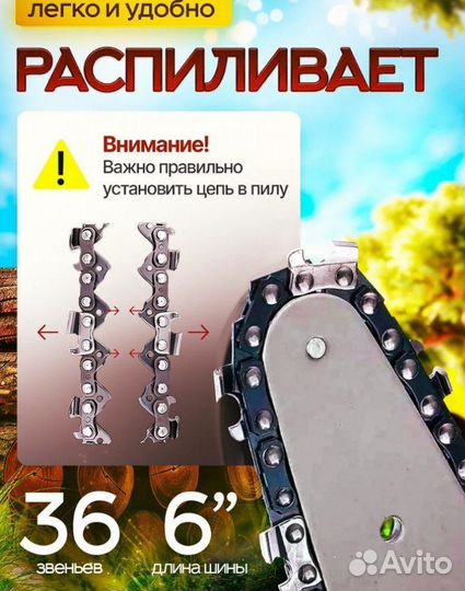 Электрическая пила Green garden