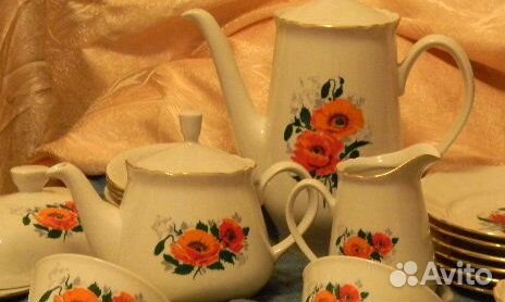 Немецкий чайный сервиз, 