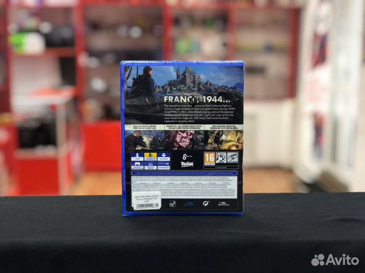 Диск PS4 Sniper Elite 5 France (Новый)