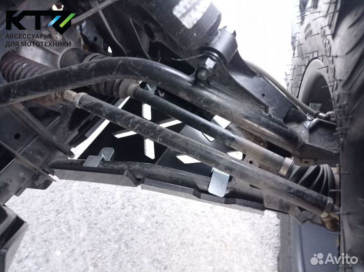 Защита днища на квадроцикл BRP Commander 1000 (202