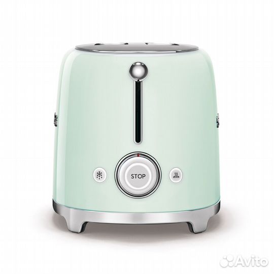 Тостер Smeg TSF01pgeu, пастельный зеленый