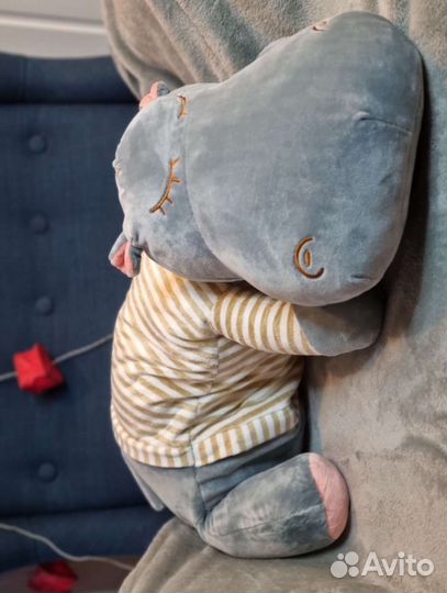 Игрушка-подушка с пледом