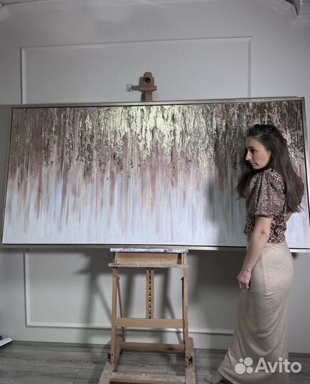 Абстракция с золотом