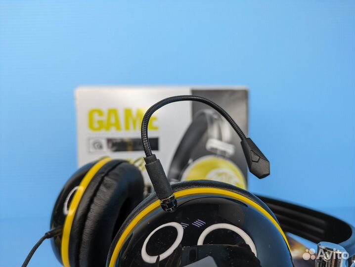 Наушники Game проводные накладные