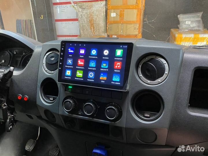 Android магнитола для Газель Некст Next есть Teyes