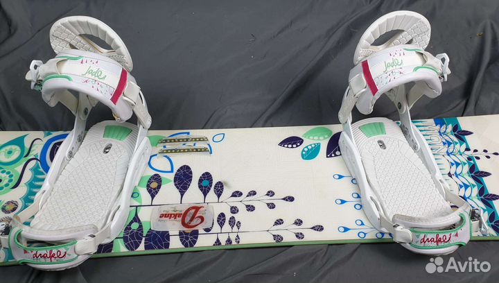 154 см Salomon сноуборд с креплениями