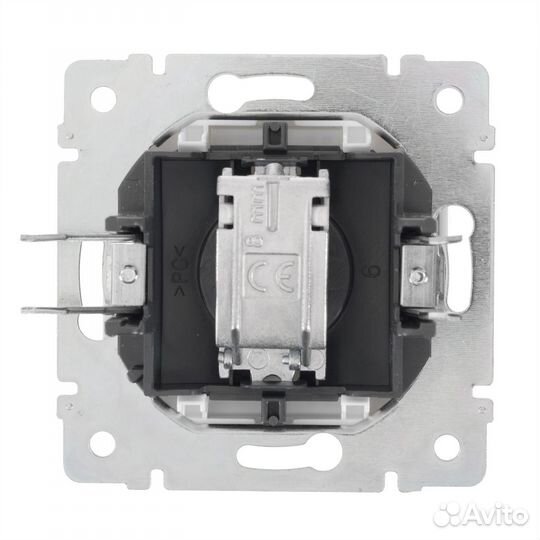 Тв-розетка встраиваемая Valena звезда, цвет белый