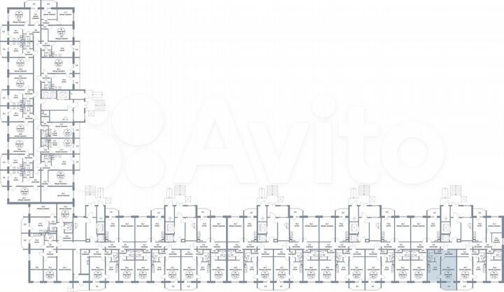 1-к. квартира, 48,4 м², 1/17 эт.