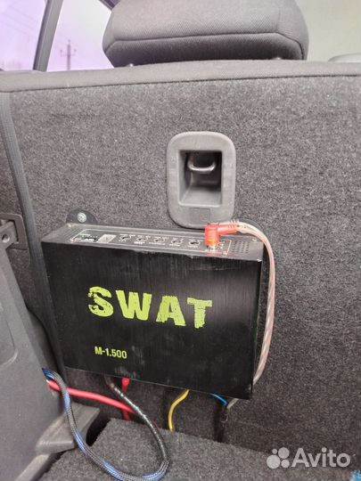 Сабвуфер magnum и усилитель swat