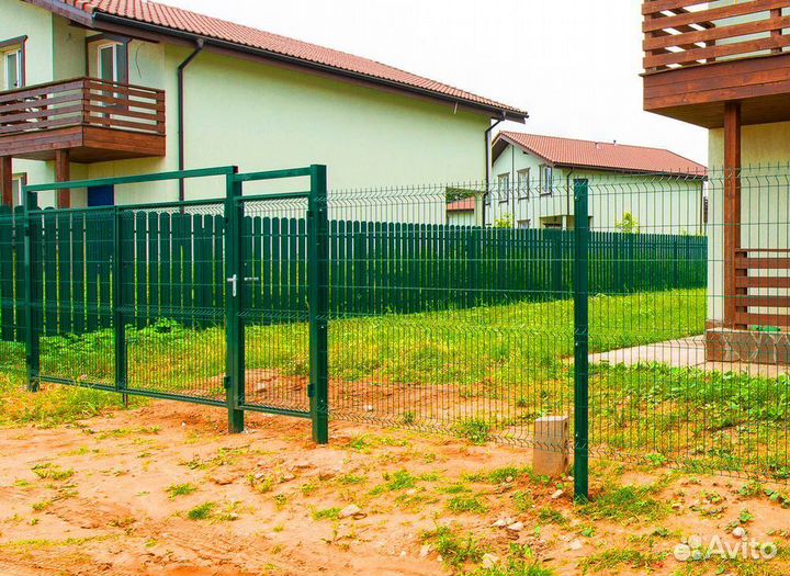 Забор 3Д гитерра с утановкой