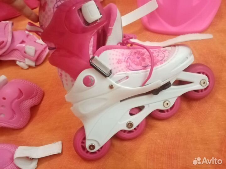 Детские раздвижные ролики 30 33
