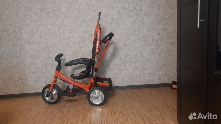 Детский велосипед с ручкой бу