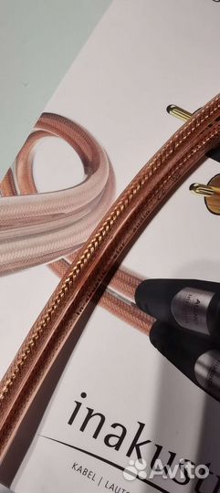 Кабель Inakustik Star межблочный 3м RCA 24k gold