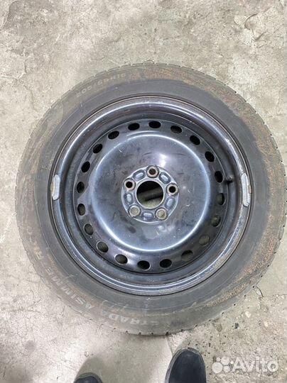 Летняя резина 205 55 r16 со штампами на ford