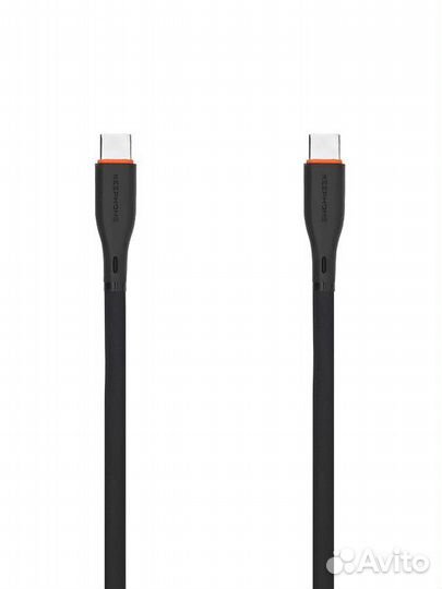 Кабель Type-C синхронизации для Xiaomi 60W 1м Чёрн