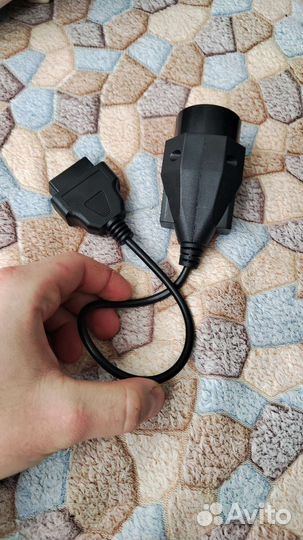 Черный vag 20pin OBD1 к 16pin OBD2