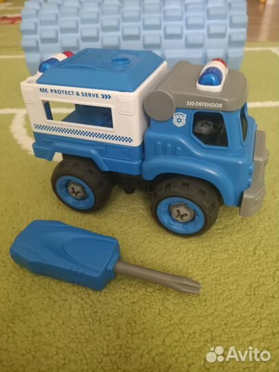 Конструктор винтовой Полицейская машина