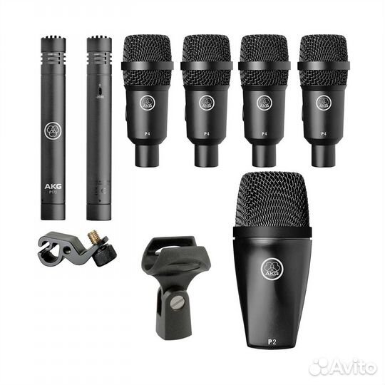 AKG Drum Set Session I, комплект микрофонов Percep
